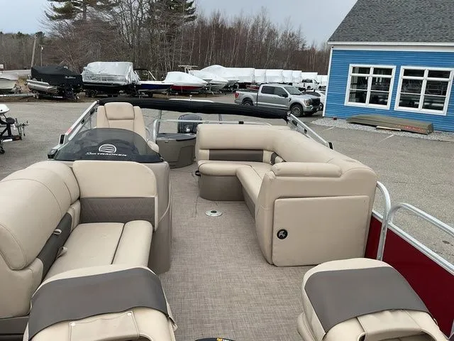 Slide: The Image of Sun Tracker Fishin' Barge 20 DLX 2022 - 8