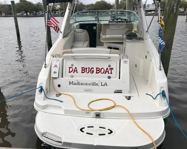 Slide: The Image of 2012 Sea Ray 280 Sundancer named "DA BUG BOAT" docked in Madisonville, LA. - 3