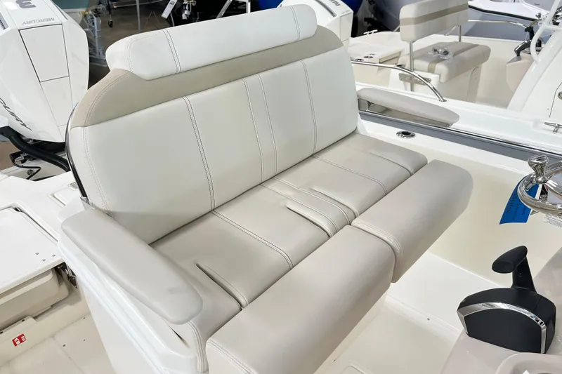 Slide: The Image of 2026 Boston Whaler 250 Dauntless boat seat, featuring premium upholstery and modern design. - 5