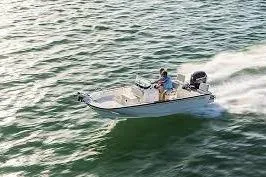 Slide: The Image of 2026 Boston Whaler 170 Montauk boat cruising on open water. - 7