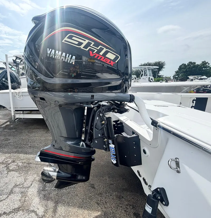 Slide: The Image of 2026 Tidewater 2210 Carolina Bay with Yamaha SHO VMAX outboard motor. - 3