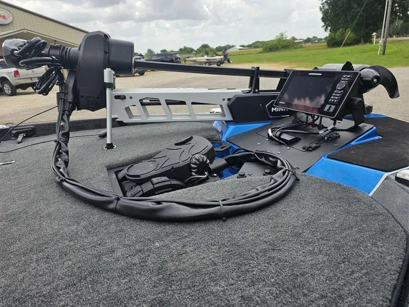 Slide: The Image of 2026 Skeeter ZXE20 boat with advanced navigation and control systems on deck. - 17