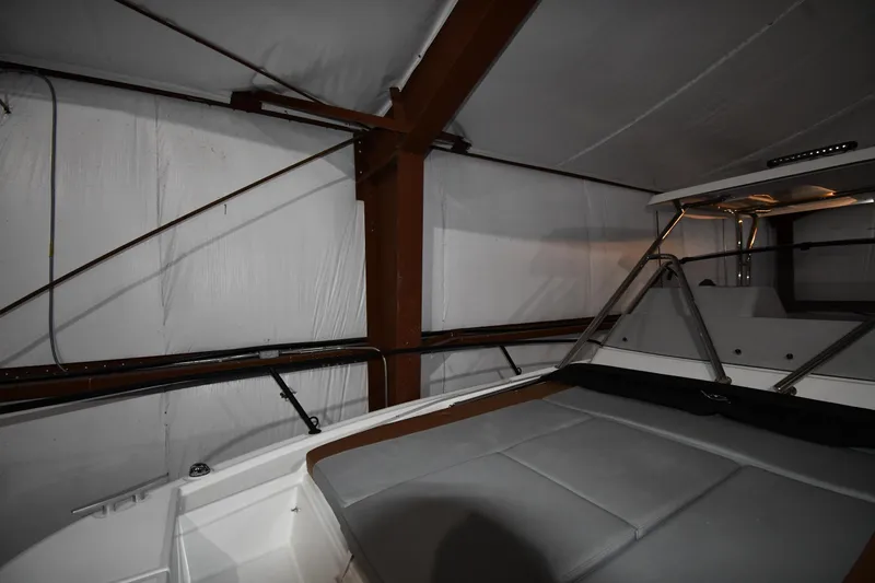 Slide: The Image of 2023 Beneteau Flyer 9 SUNdeck interior, featuring sleek design and comfortable seating. - 48