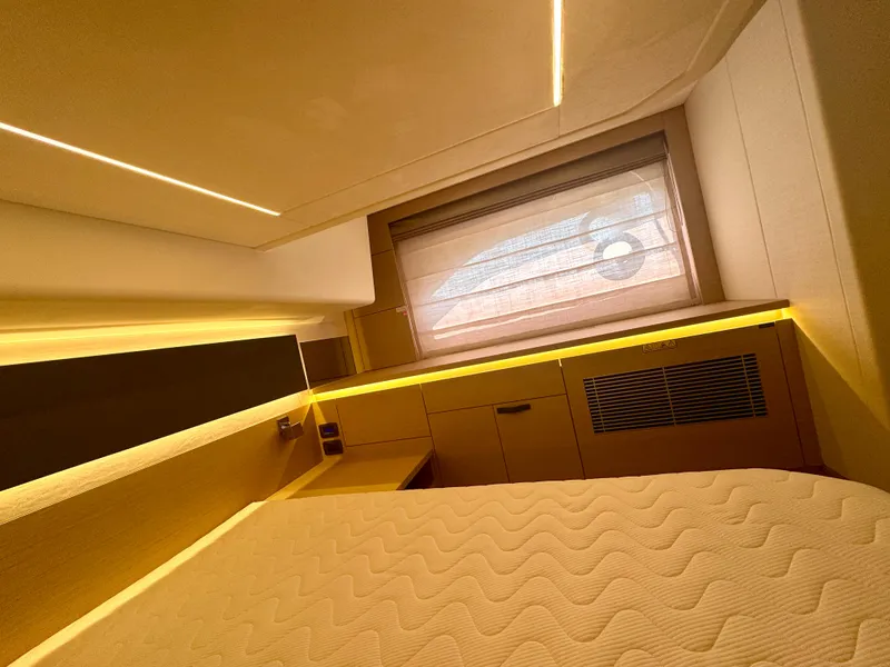 Slide: The Image of Master StateRoom - Port Side - Blinds Down - 43