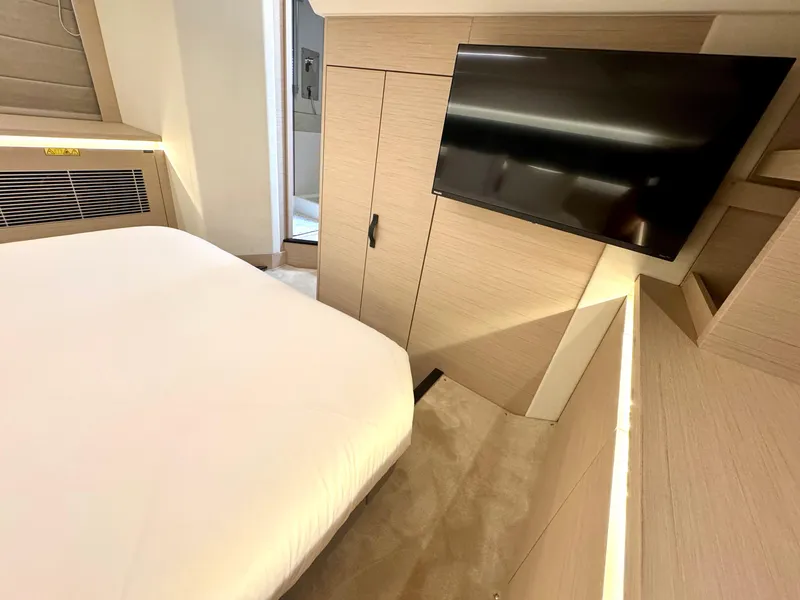 Slide: The Image of Master StateRoom - Port Side - Blinds Up - 49