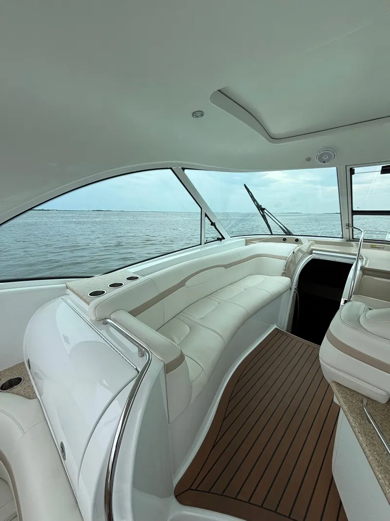 Slide: The Image of Luxurious interior of a 2008 Formula 45 Yacht with ocean view. - 34