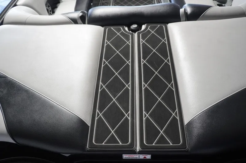 Slide: The Image of 2024 MB B52 23 Classic interior with diamond-patterned upholstery and sleek design. - 19