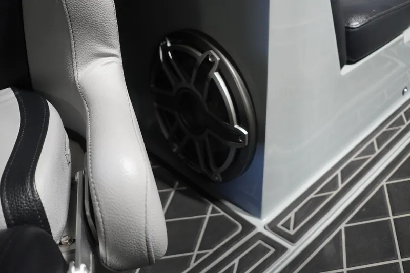 Slide: The Image of 2024 MB B52 23 Classic interior with speaker and leather seating detail. - 35