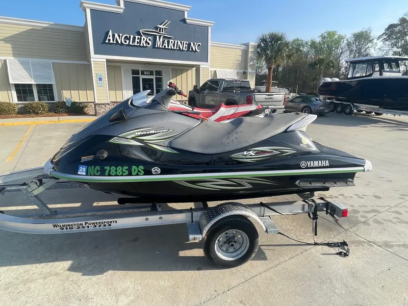 Slide: The Image of 2021 Yamaha WaveRunner GP1800R HO on trailer at Anglers Marine NC dealership. - 2