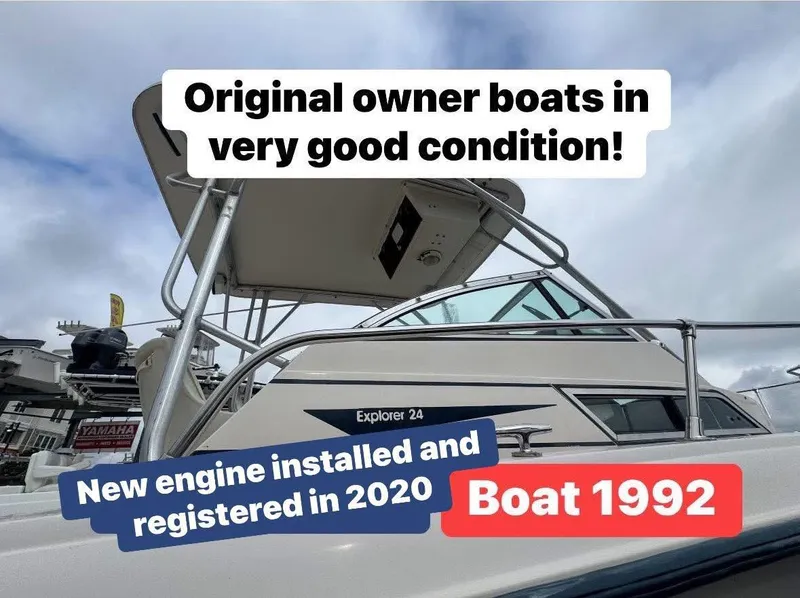 The Image of 1992 Grady-White Explorer 244 boat, original owner, new engine installed in 2020. - 1