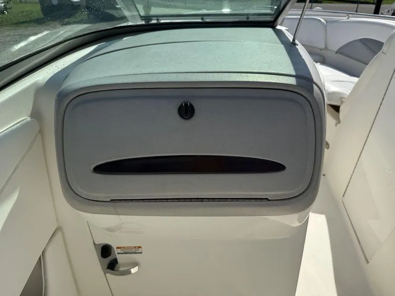 Slide: The Image of 2007 Chaparral 276 SSX boat interior dashboard detail. - 26