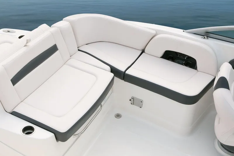Slide: The Image of Manufacturer Provided Image: 2018 Chaparral 224 Sunesta boat interior seating area. - 11