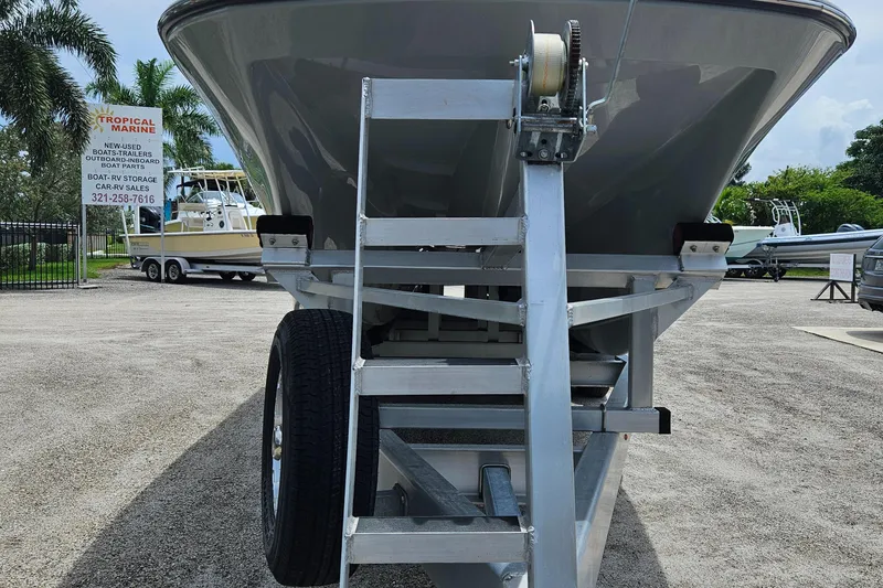 Slide: The Image of 2022 Sea Cat 260 Hybrid boat on trailer at Tropical Marine dealership. - 40