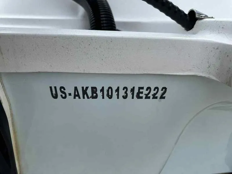 Slide: The Image of Hull identification number on a 2022 Kenner 18 CRS boat. - 7