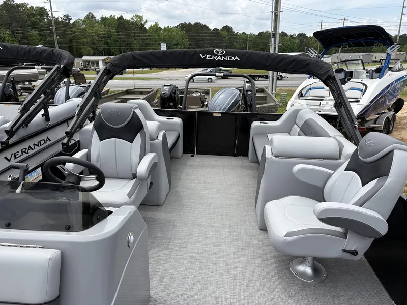 Slide: The Image of Veranda Vista View Series VV22 150HP TRITOON 2025 - 3