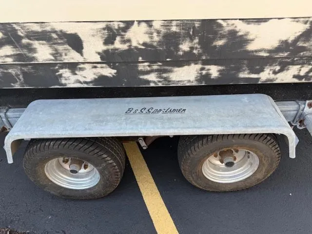 Slide: The Image of Trailer with dual wheels for 1998 Kevlacat Series 2000 Cuddy Cabin OB. - 16