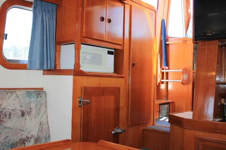 Slide: The Image of Transpacific Marine Eagle Pilothouse 1989 - 65