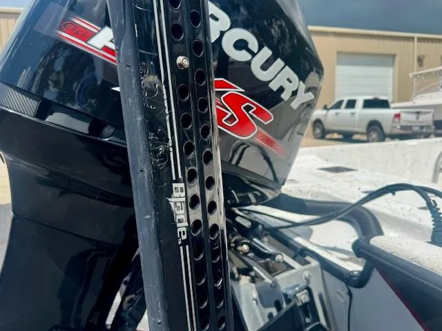 Slide: The Image of 2017 Blazer Bay 2170 boat with Mercury engine and Blade power pole. - 7