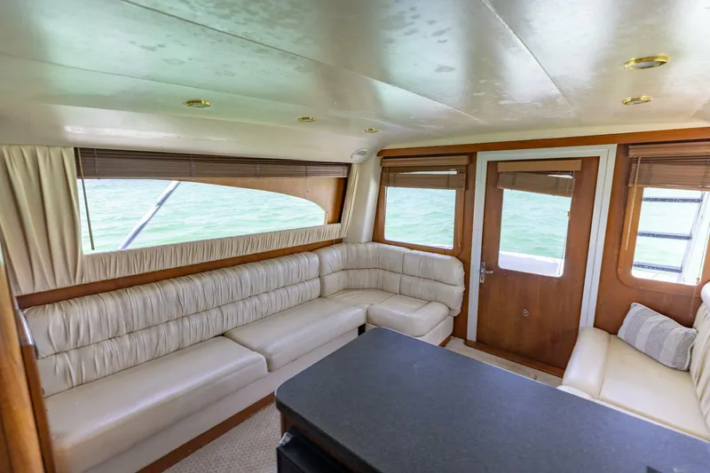 Slide: The Image of 2002 Luhrs 40 Convertible- Trigger Happy- Salon - 6