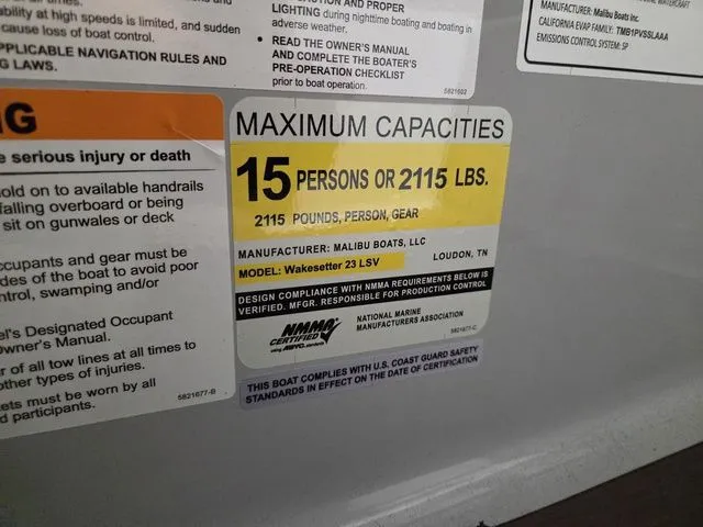 Slide: The Image of Malibu Wakesetter 23 LSV 2026 - 37