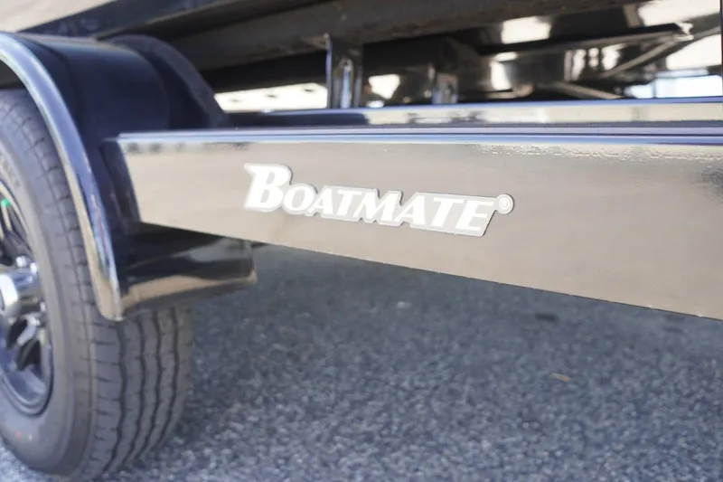 Slide: The Image of Trailer for 2023 Tigé 23ZX boat with Boatmate branding. - 10
