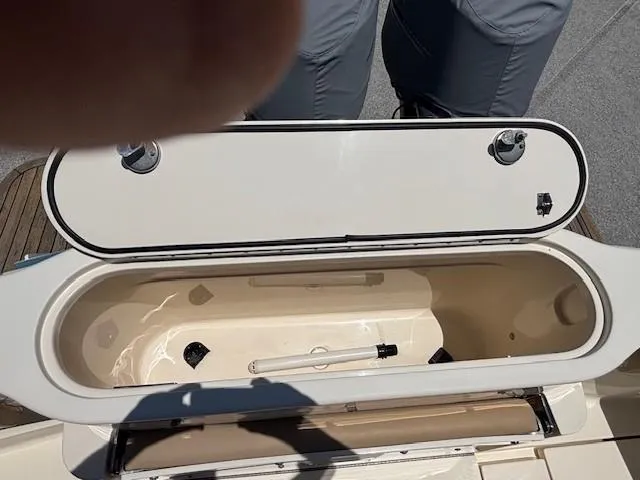 Slide: The Image of Yamaha display showing fuel usage and trip data for 2018 Scout 355 LXF. - 34