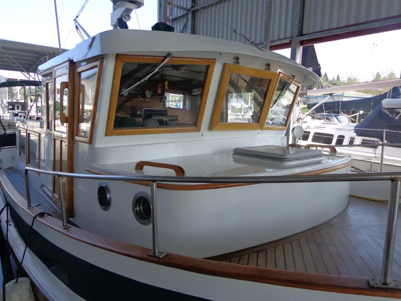 Slide: The Image of Sundowner Tug Pilothouse 1984 - 53