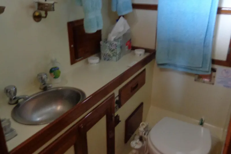 Slide: The Image of Sundowner Tug Pilothouse 1984 - 54