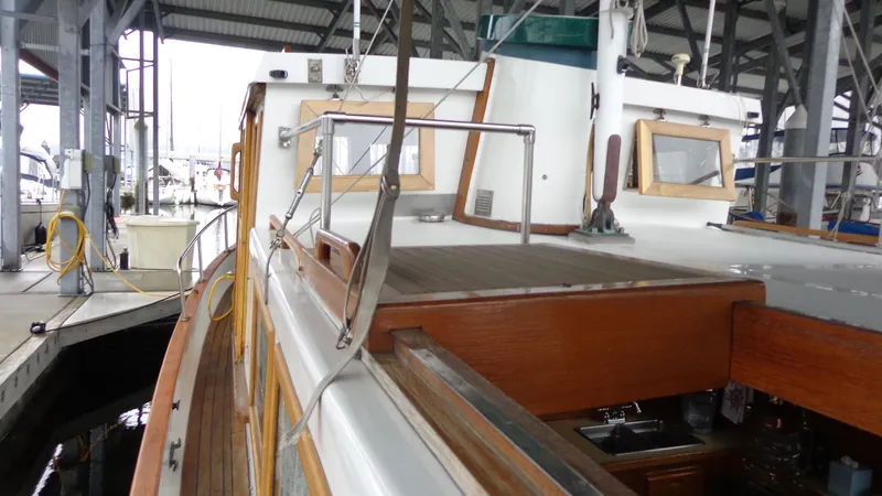 Slide: The Image of Sundowner Tug Pilothouse 1984 - 63