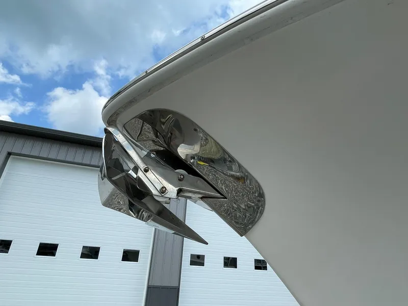 Slide: The Image of Bow of 2020 Tidewater 280 CC Adventure Custom boat with stainless steel anchor. - 3