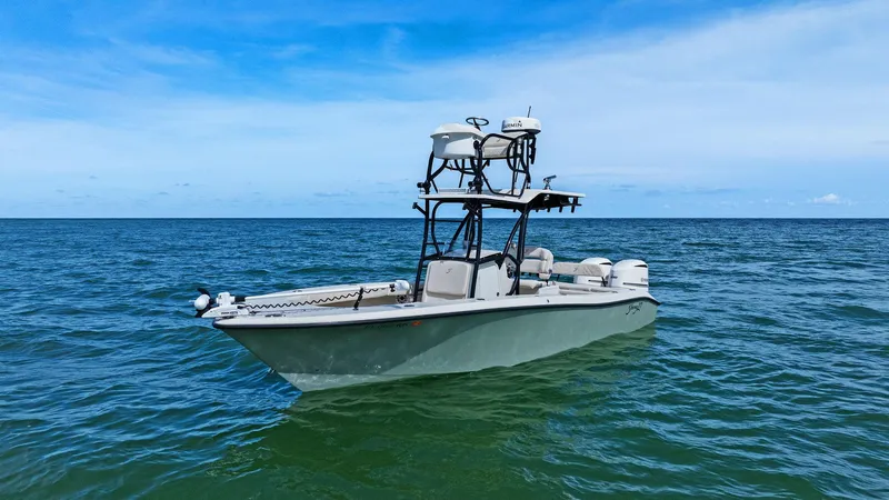 Slide: The Image of 2017 Young Boats 27 - Profile Bow 3/4 Port - 35