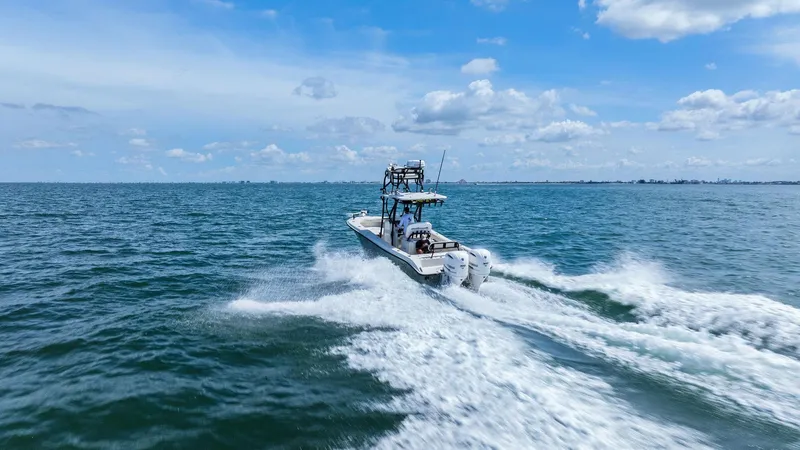 Slide: The Image of 2017 Young Boats 27 - Profile Stern 3/4 Port - 48