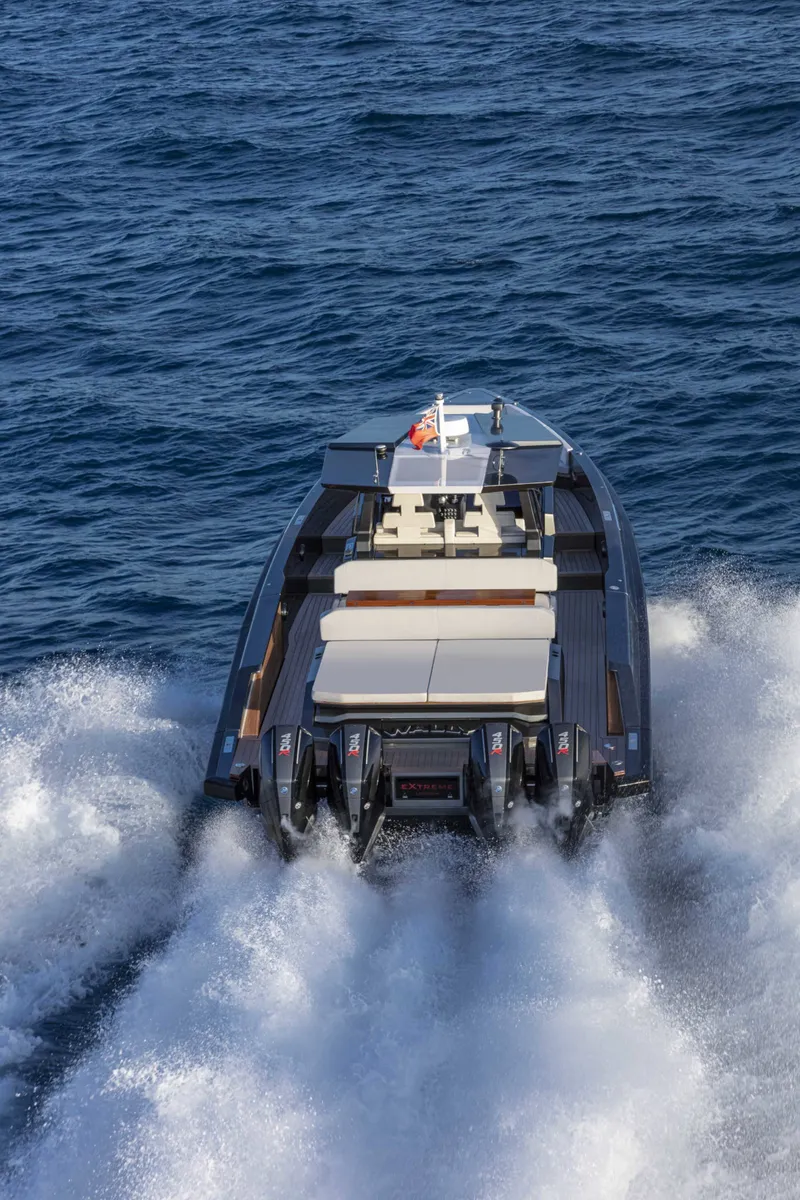 Slide: The Image of 2026 Wally wallytender48X yacht cruising on open sea. - 39