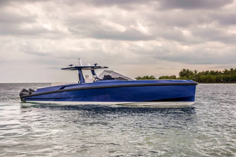 Slide: The Image of 2026 Wally wallytender48X yacht on calm waters. - 43