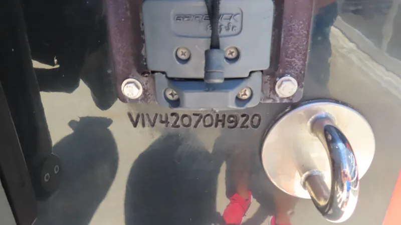 Slide: The Image of Close-up of MTI 42V 2020 model with visible serial number and metal handle. - 4