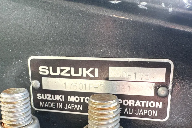 Slide: The Image of Aerial view of 2000 Rosborough 246LVS boat cruising on open water. - 3