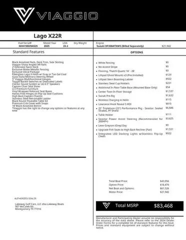 Slide: The Image of Viaggio By Misty Harbor X22R Tri-Toon (27" Tubes) 2025 - 15