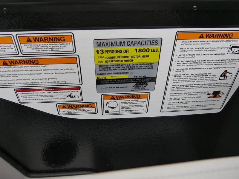 Slide: The Image of Premier 220 Sunscape RF XLC 2025 - 14