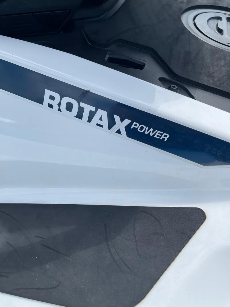 Slide: The Image of 2022 Sea-Doo Fishpro Sport 170 with Rotax Power branding. - 11