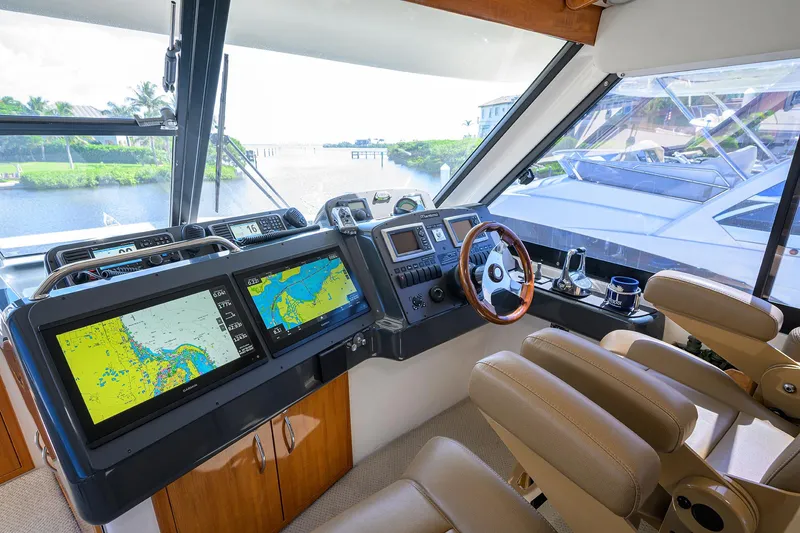 Slide: The Image of Maritimo 52 JAMCAT@SEA - Helm Station - 3