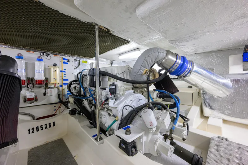 Slide: The Image of Maritimo 52 JAMCAT@SEA - Engine Room - 43