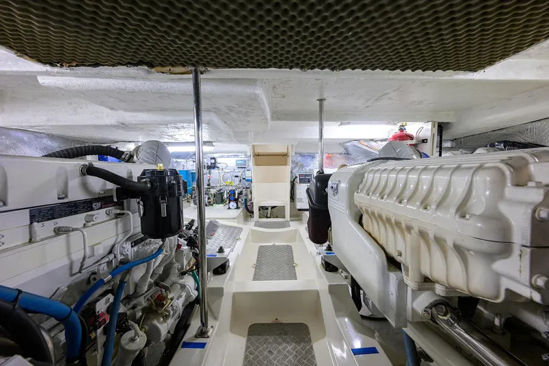 Slide: The Image of Maritimo 52 JAMCAT@SEA - Engine Room - 45