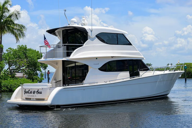 Slide: The Image of Maritimo 52 JAMCAT@SEA - Starboard Aft Profile - 52