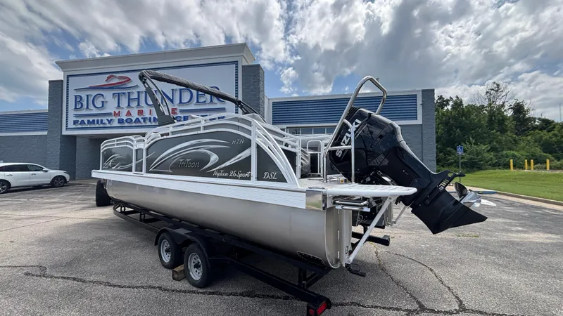 Slide: The Image of 2025 JC Neptoon 25TT Sport pontoon boat at Big Thunder Marine dealership. - 42