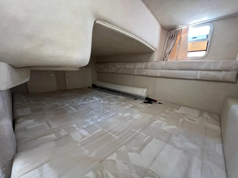 Slide: The Image of Engine compartment of a 1997 Sea Ray 270 Sundancer boat. - 20