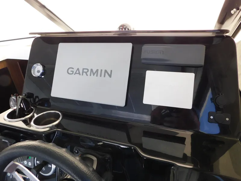 Slide: The Image of Dashboard of 2021 Jeanneau NC 1095 with Garmin and Fusion electronics. - 17