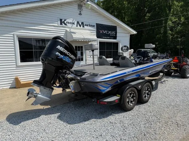 Slide: The Image of 2018 Phoenix 920 ProXP boat with Mercury engine at Knox Marine dealership. - 2