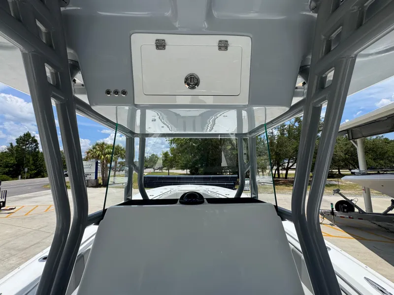 Slide: The Image of 2026 Cape Horn 34 XS boat interior with modern design and sturdy framework. - 32