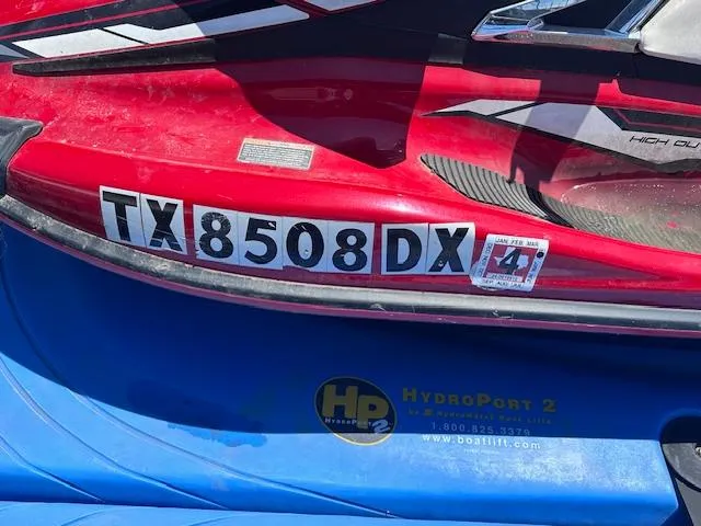 Slide: The Image of 2017 Yamaha WaveRunner VX Cruiser HO with registration TX8508DX on HydroPort 2 dock. - 6