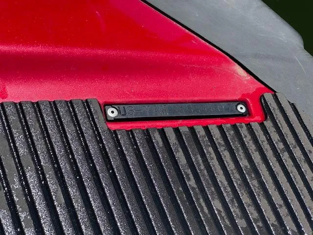 Slide: The Image of Close-up of 2017 Yamaha WaveRunner VX Cruiser HO red and black textured surface. - 8